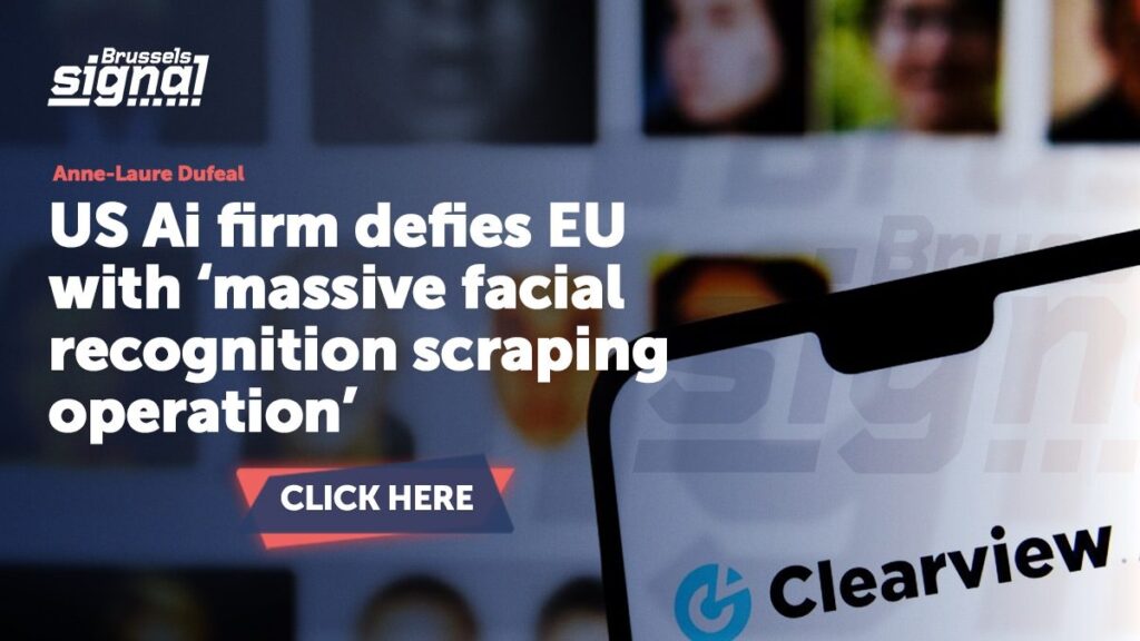 US AI company defies EU with massive facial recognition scraping - Versa AI hub