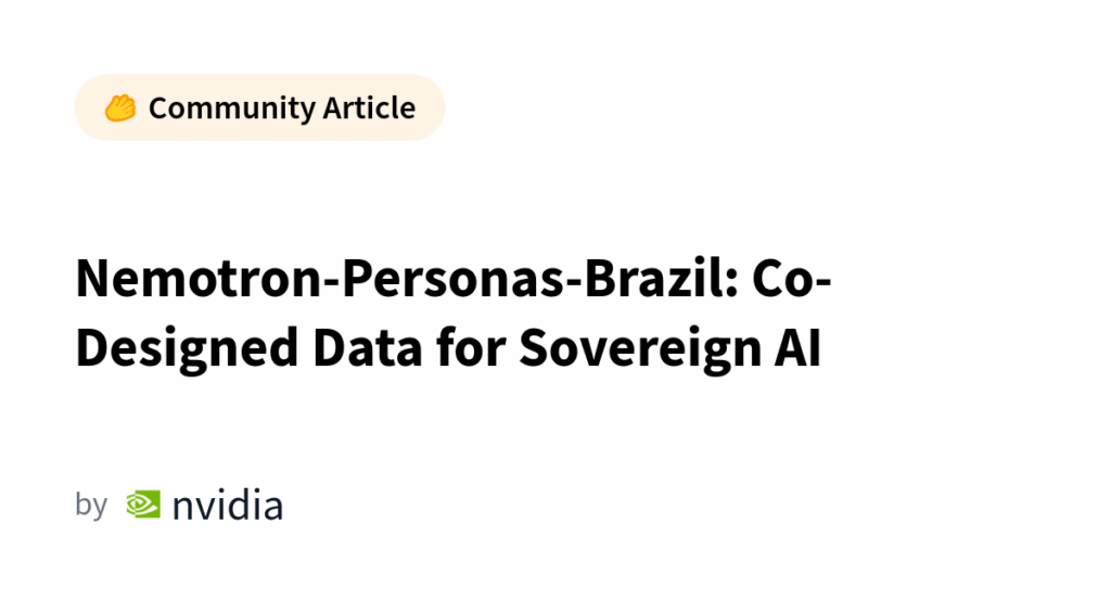 Co-design data for sovereign AI - Versa AI hub